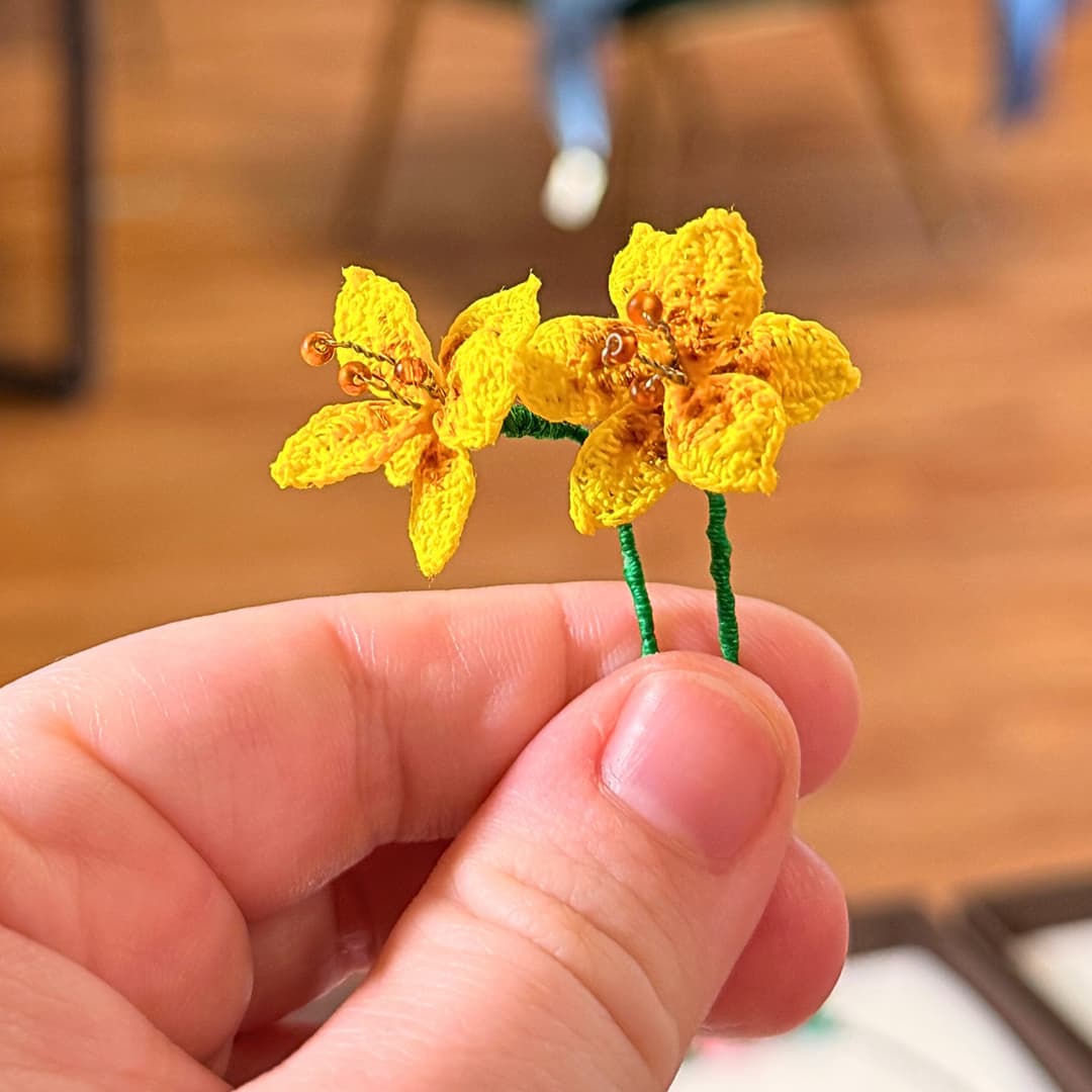 personalizovaný šperk lilie